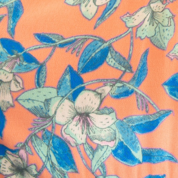 Free People Orange Dear You Mini Dress - Picture 5 of 10